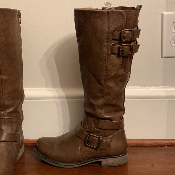 Brown Riding Boots - Picture 2 of 3